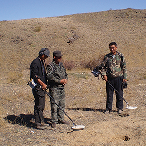 Mongolian metal detecting community