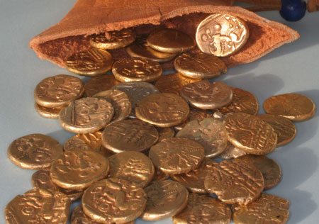 metal detector find Coin Hoard