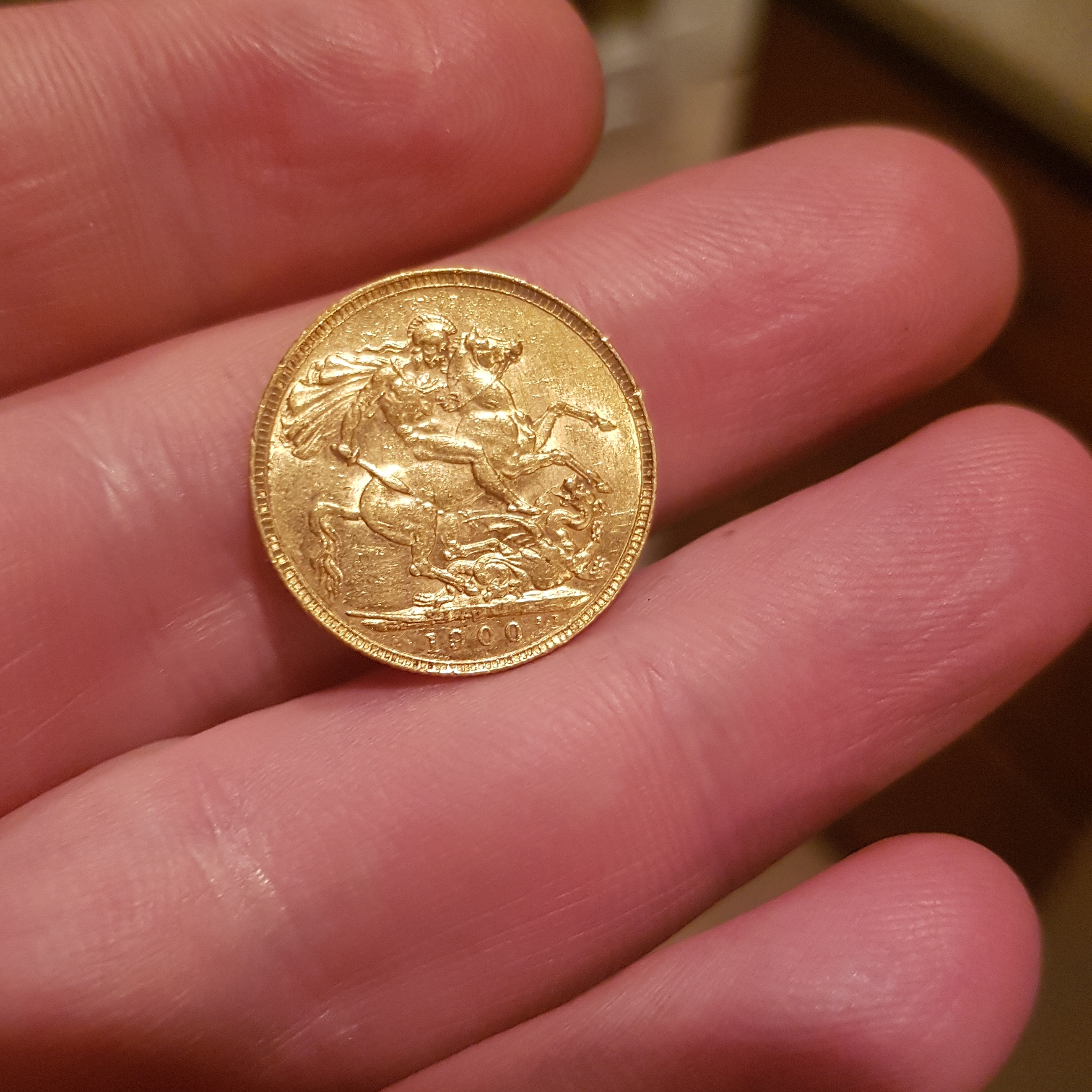 My first gold coin - Success Story